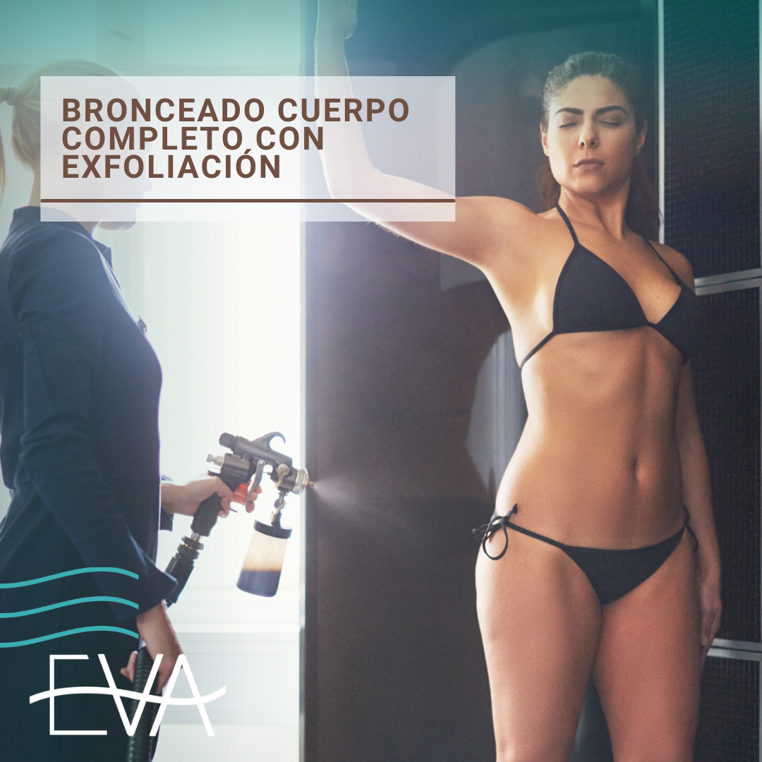 Bronceado Cuerpo Entero sin sol con exfoliación