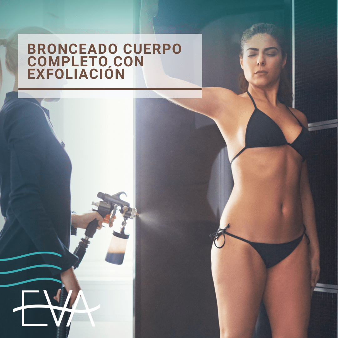 Bronceado Cuerpo Entero sin sol con exfoliación