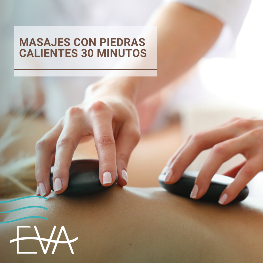 Masaje con Piedras Calientes 30 minutos