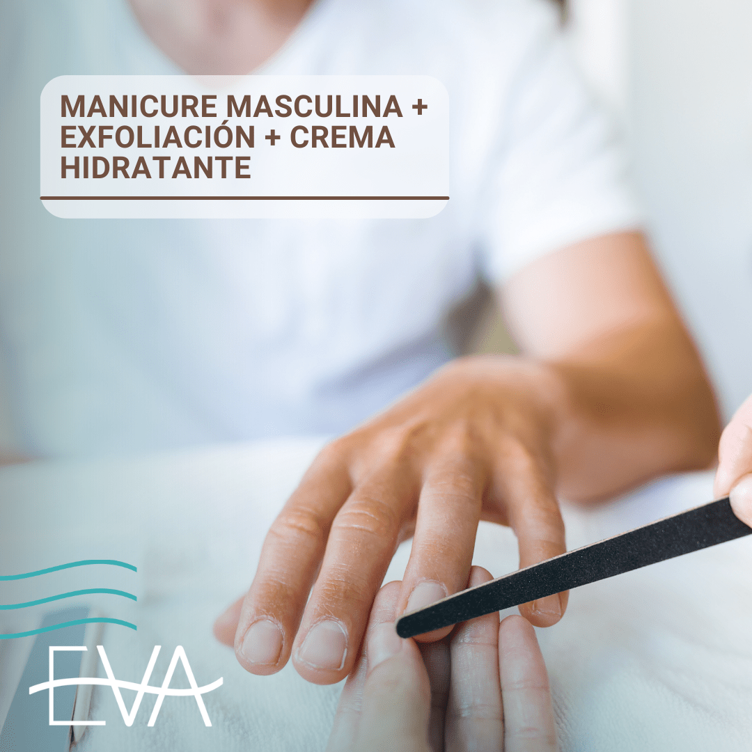 Manicure Masculina + Exfoliación + Crema Hidratante