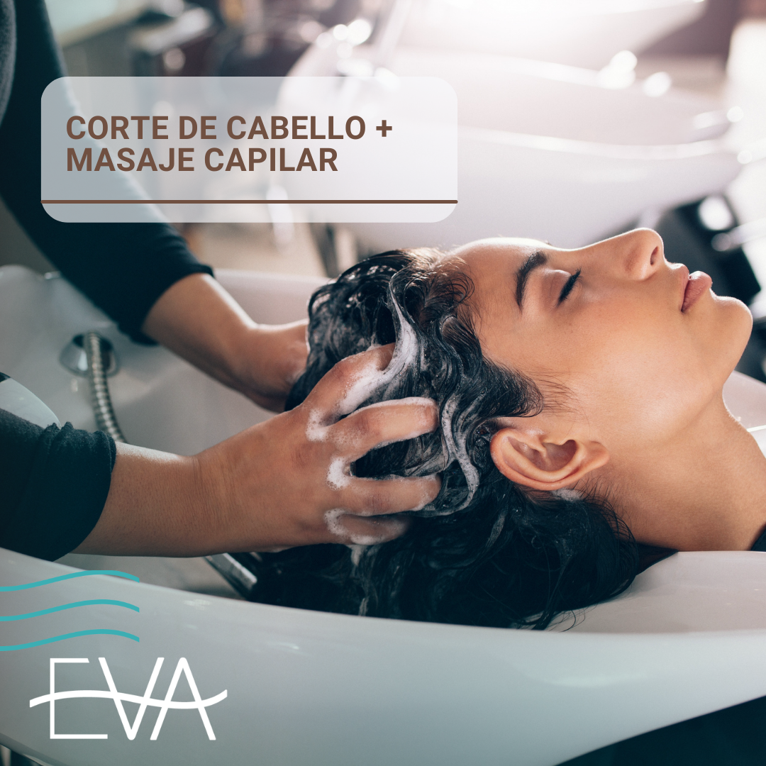 Corte de cabello Masaje capilar – regalaevaspa - Main Image