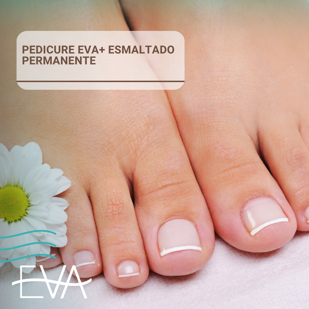 Pedicure Eva con Esmaltado Permanente