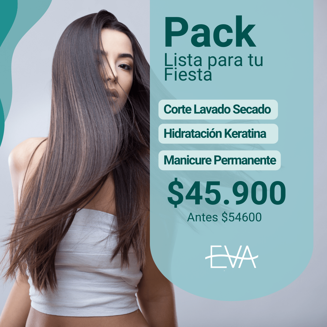 Manicure Permanente + Corte de Cabello + Hidratación de Keratina