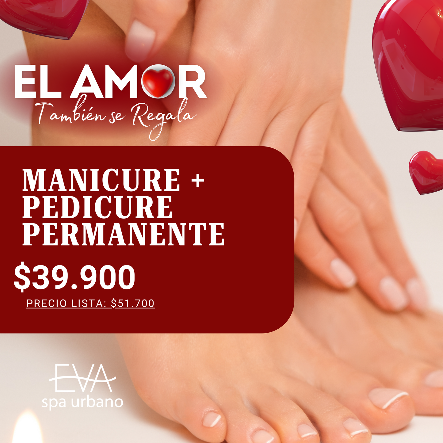 Manicure Permanente + Pedicure Permanente