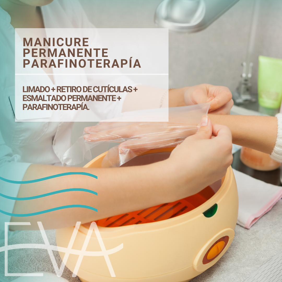 Manicure permanente + Exfoliación + Parafinoterapia