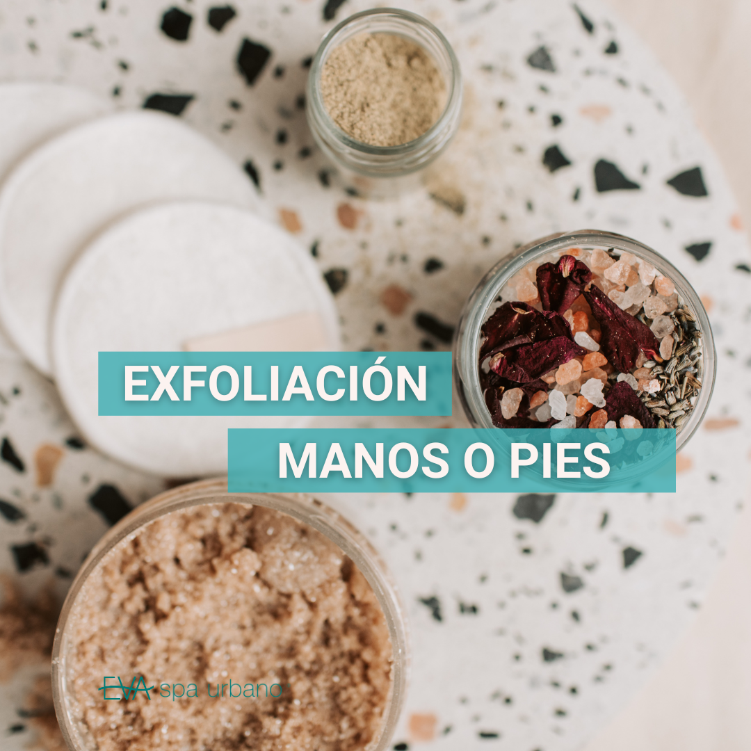 Adicional Exfoliación en manos o pies