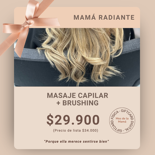 Masaje Capilar + Brushing