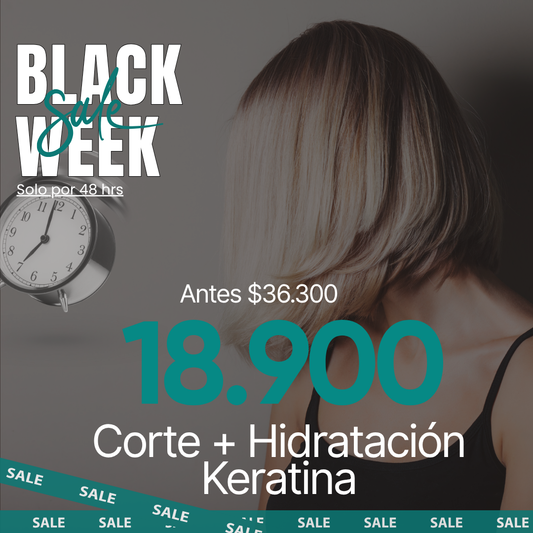 Corte + Hidratación Profunda Keratina
