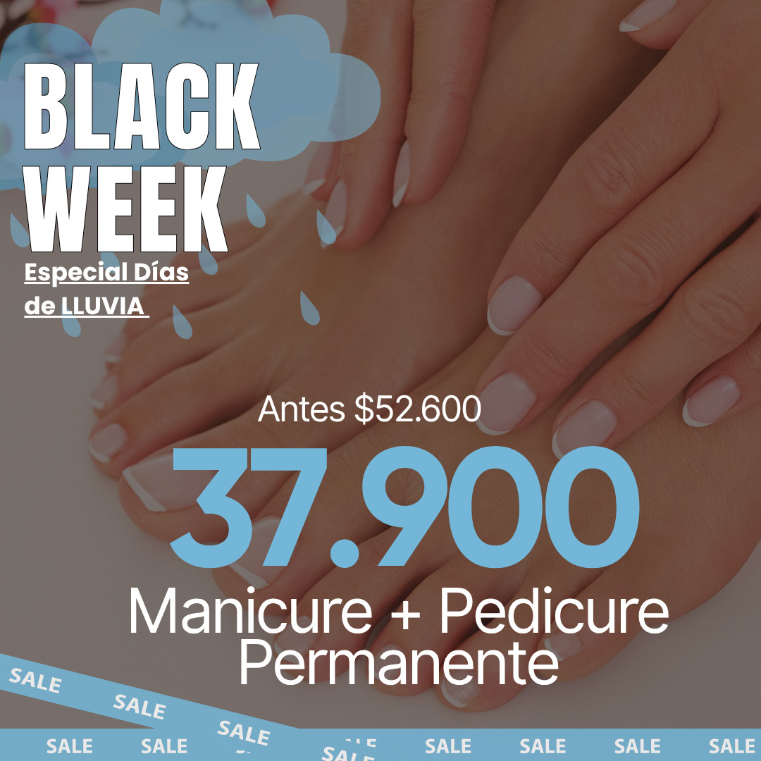 MANICURE + PEDICURE PERMANENTE