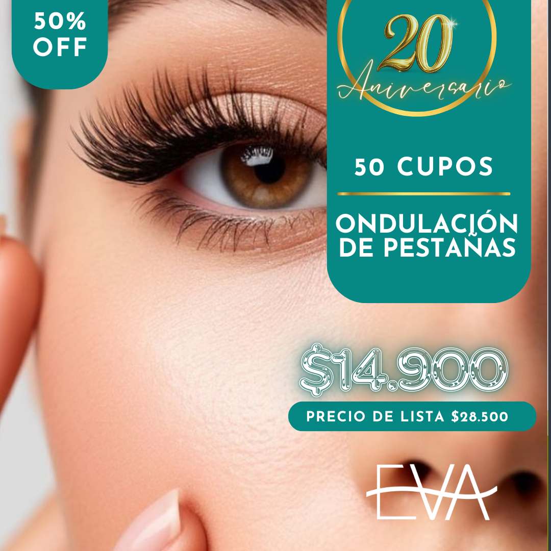 Ondulación de Pestañas Aniversarop