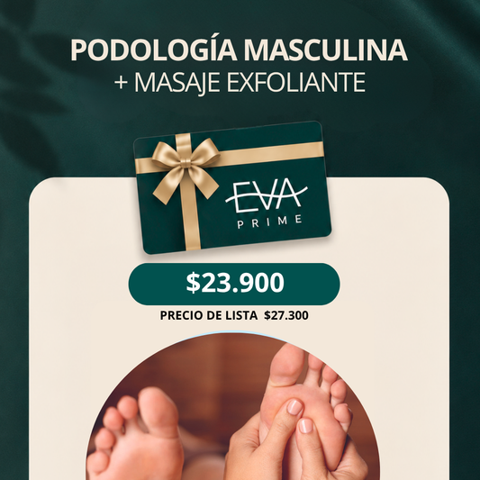Podología Masculina + Masaje Exfoliante