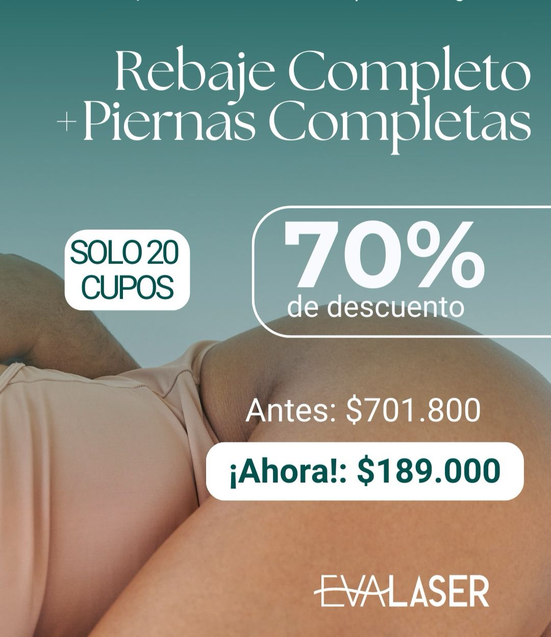 Rebaje Completo + Piernas Completas