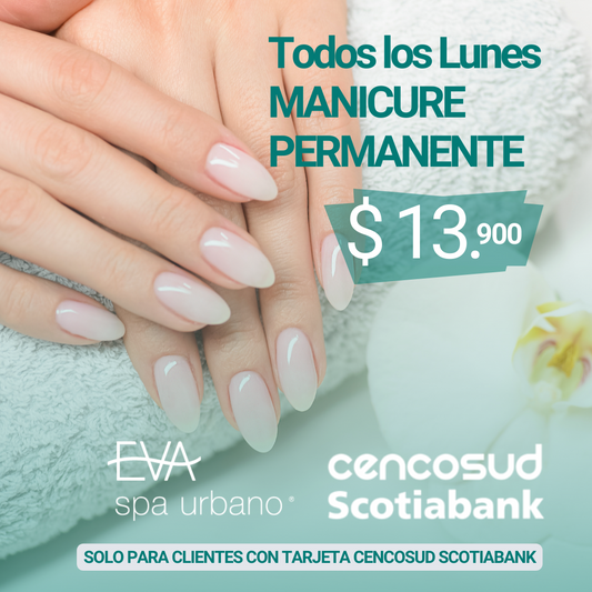 Manicure Permanente - Eva Spa & CENCOSUD- SCOTIABANK