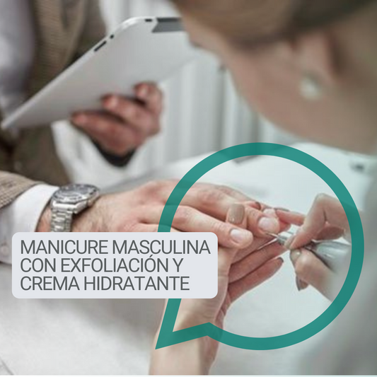 Manicure Masculina + Exfoliación + Crema Hidratante